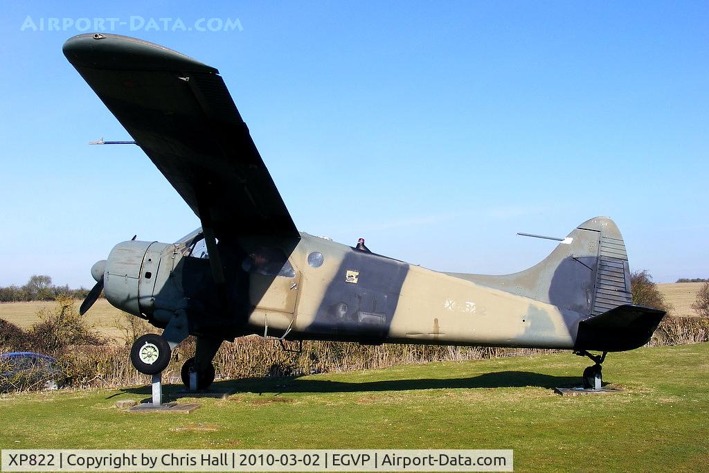 XP822, De Havilland Canada DHC-2 Beaver AL.1 C/N 1486, Museum of Army Flying, Middle Wallop