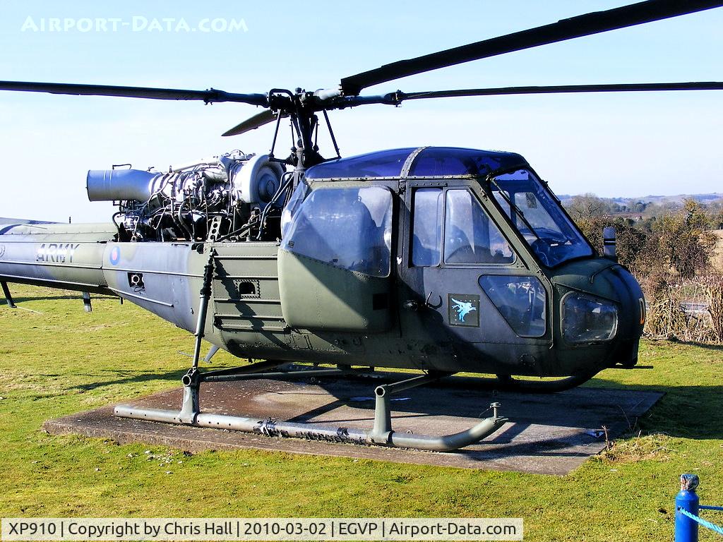 XP910, Westland Scout AH.1 C/N F9511, Museum of Army Flying, Middle Wallop