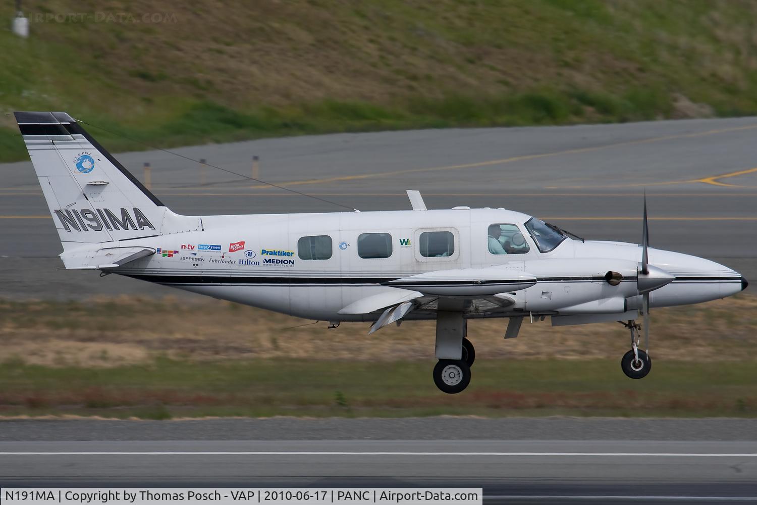 N191MA, Piper PA-31T1 Cheyenne 1 C/N 31T-8104019, Aerospace Trust Management