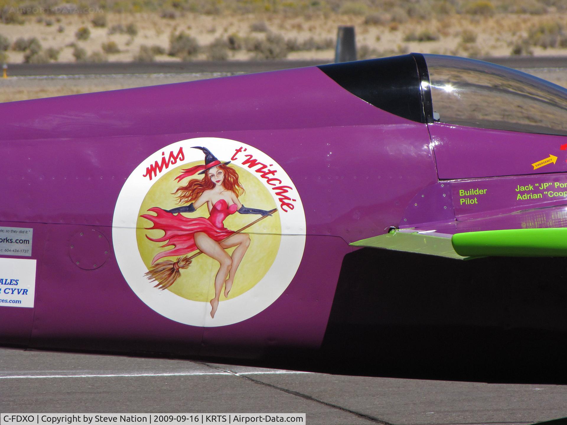 C-FDXO, 2005 Cassutt IIIM Racer C/N 0489, Close-up of 