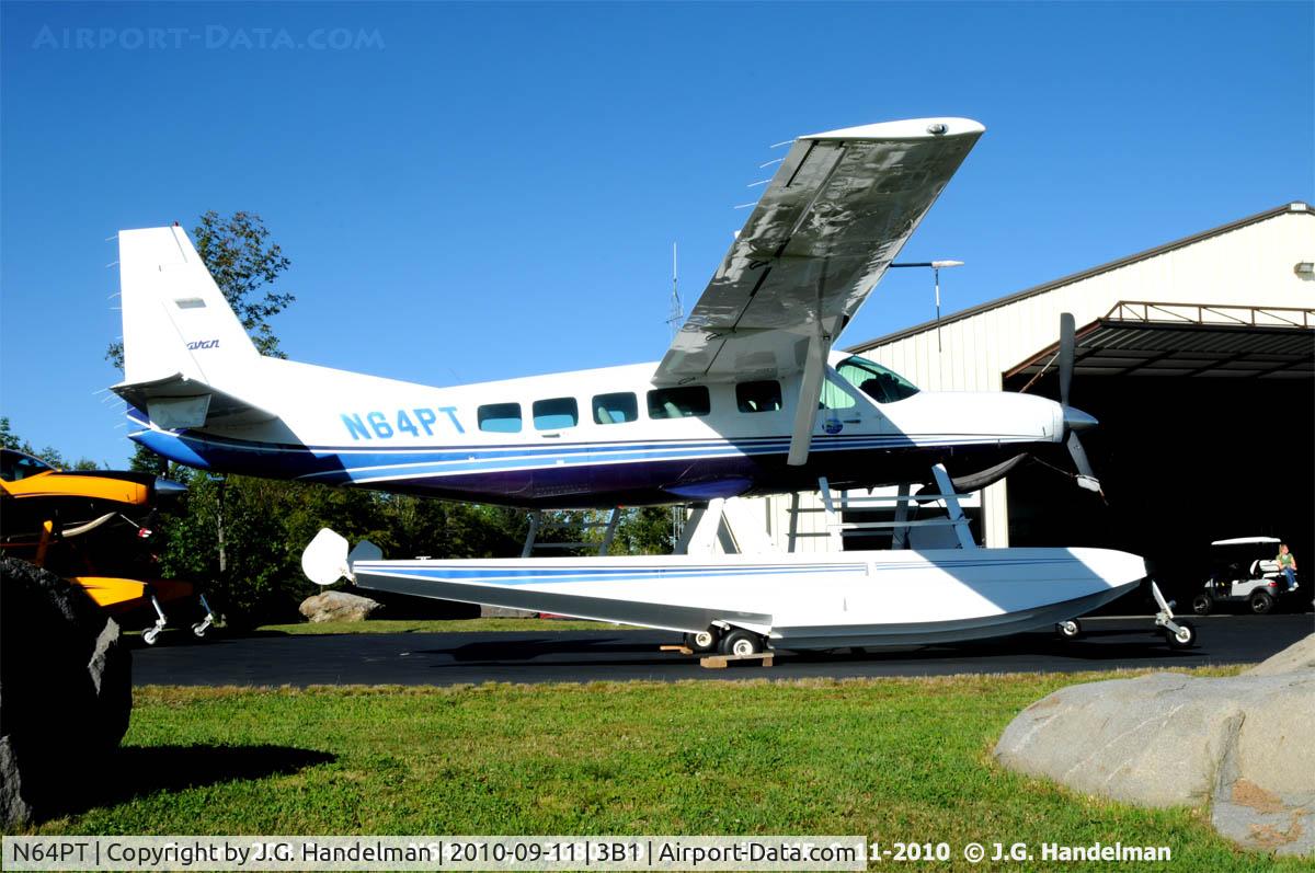 N64PT, 2001 Cessna 208 C/N 20800349, at Greenville ME