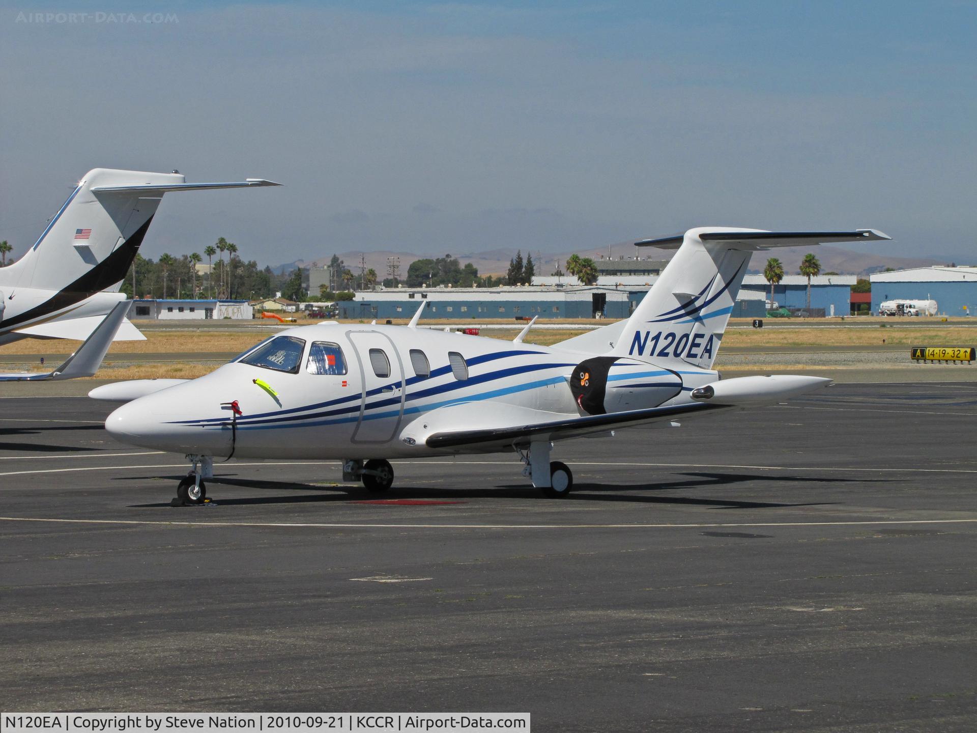 N120EA, 2008 Eclipse Aviation Corp EA500 C/N 000199, 2008 Eclipse Aviation Corp EA500 in from KTEX (Telluride Regional Airport, CO) @ Buchanan Field