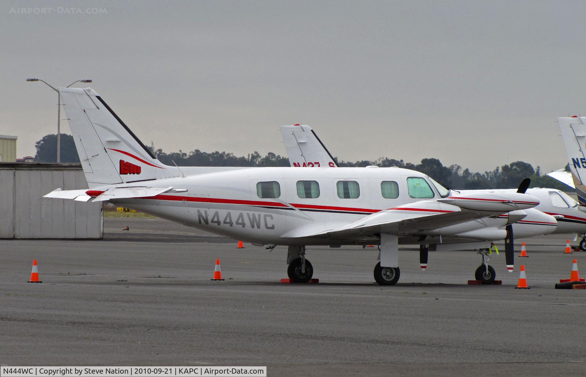 N444WC, 1981 Piper PA-31T2 Cheyenne IIXL C/N 31T-8166054, E S Wagner Co (red 