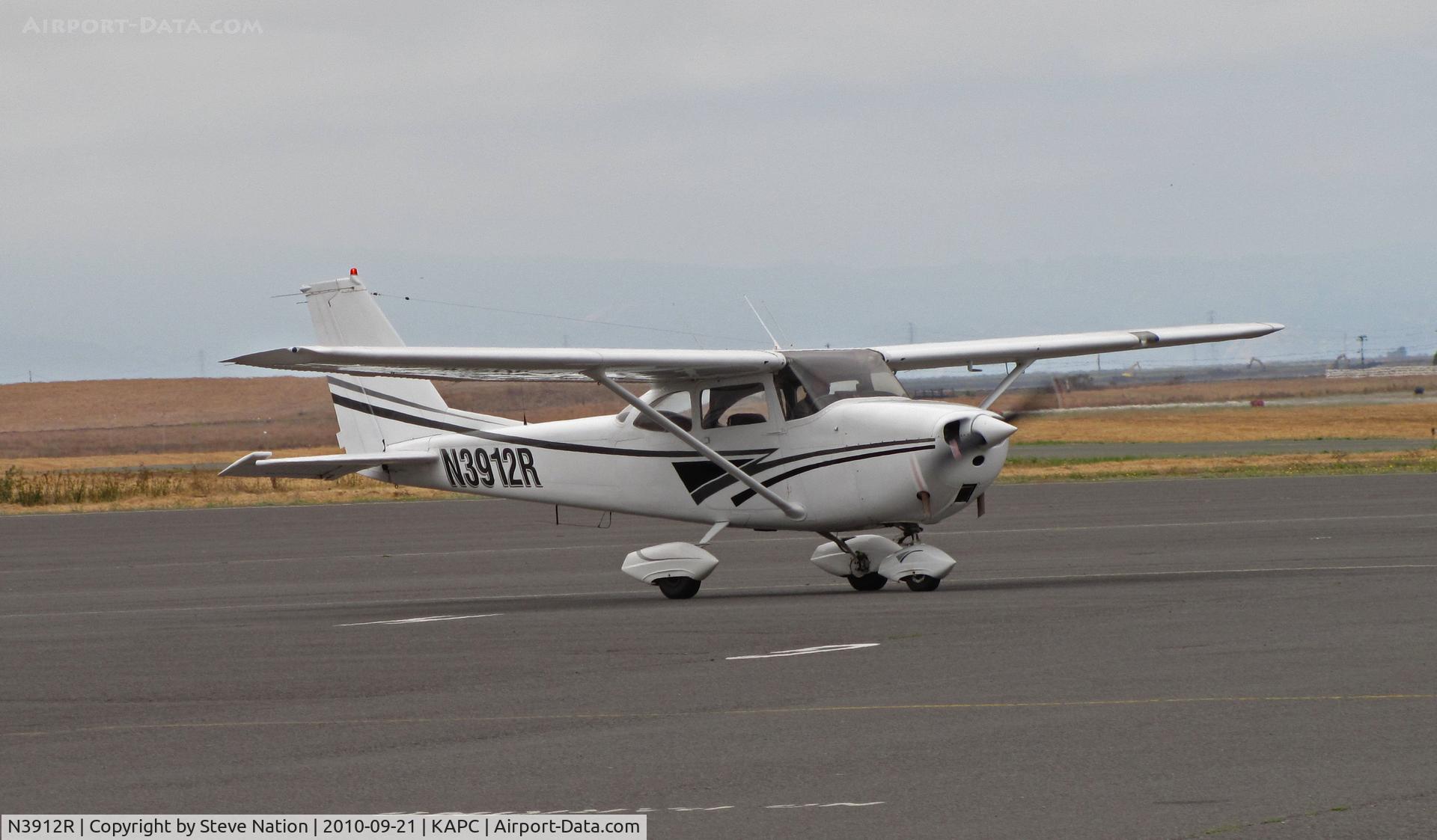 N3912R, 1966 Cessna 172H C/N 17255412, 1966 Cessna 172H arriving for charter flight @ Napa, CA (KAPC)