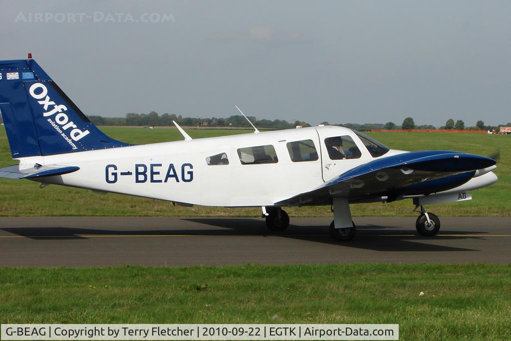 G-BEAG, 1976 Piper PA-34-200T Seneca II C/N 34-7670204, 1976 Piper PIPER PA-34-200T, c/n: 34-7670204 at Kidlington