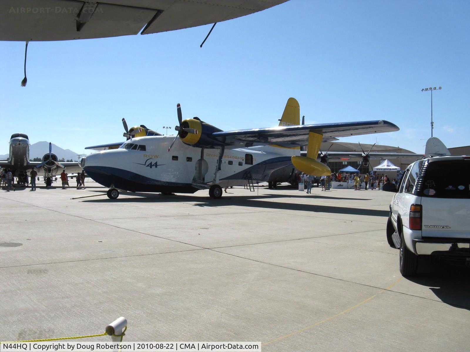 N44HQ, 1950 Grumman HU-16B Albatross C/N G-99, 1950 Grumman HU-16B ALBATROSS, two Wright R-1820-76A 1,425 Hp each, Experimental class