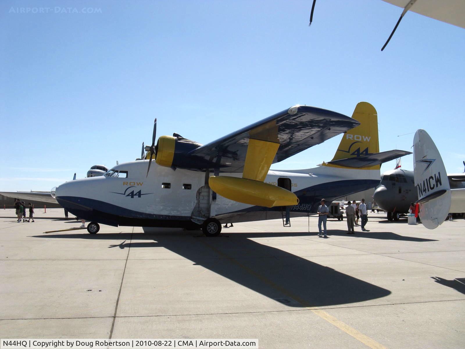 N44HQ, 1950 Grumman HU-16B Albatross C/N G-99, 1950 Grumman HU-16B ALBATROSS, two Wright R-1820-76A 1,425 Hp each, Experimental class