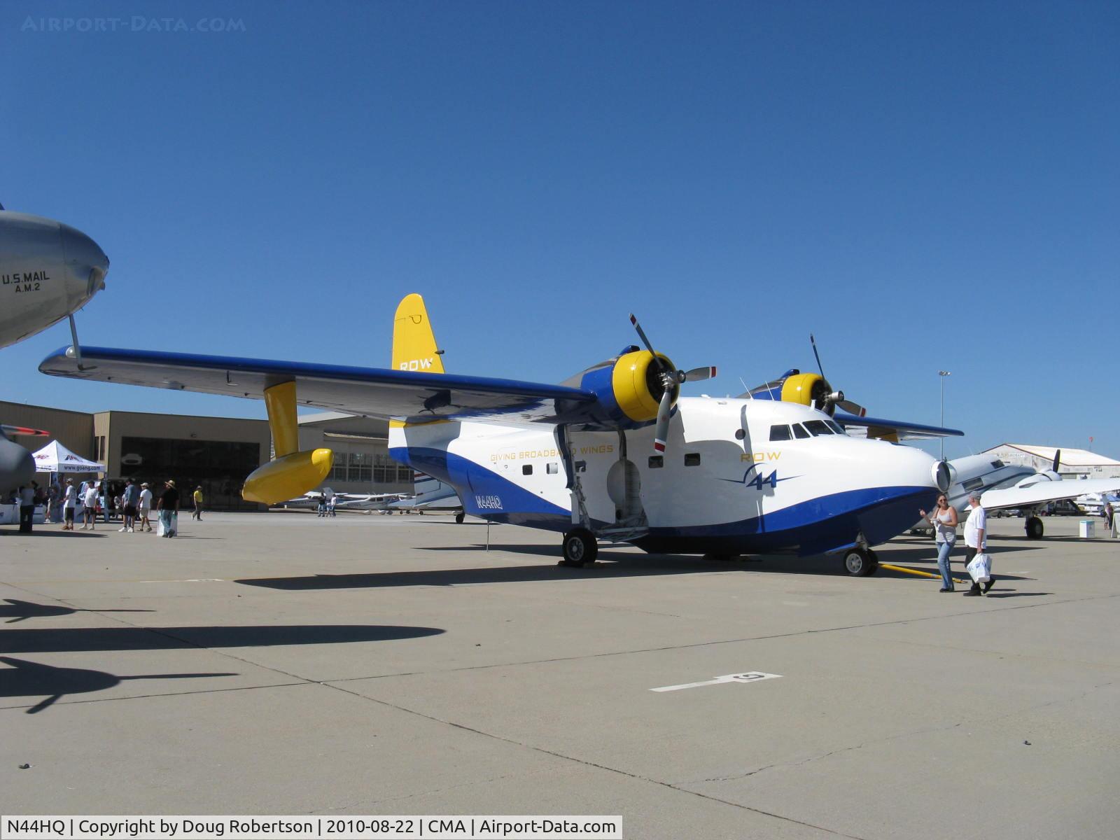 N44HQ, 1950 Grumman HU-16B Albatross C/N G-99, 1950 Grumman HU-16B ALBATROSS, two Wight R-1820-76A 1,425 Hp each, Experimental class