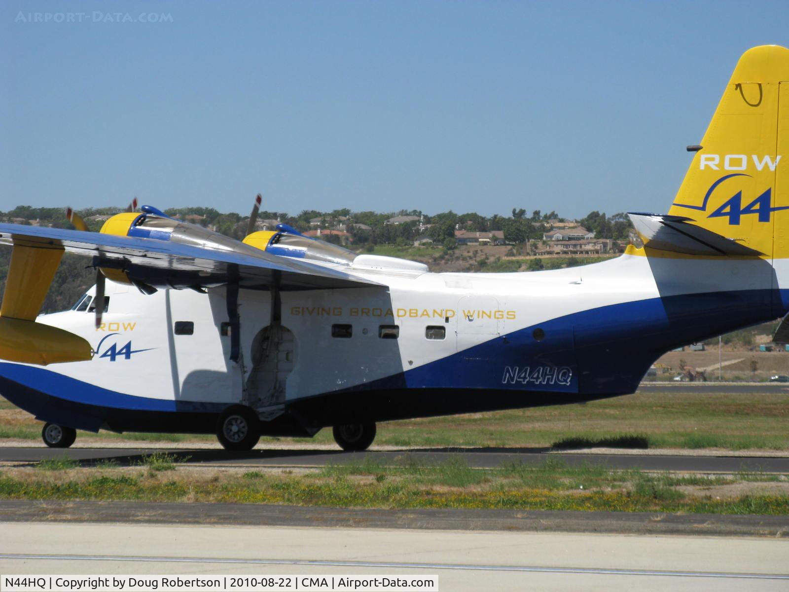 N44HQ, 1950 Grumman HU-16B Albatross C/N G-99, 1950 Grumman HU-16B ALBATROSS, two Wright R-1820-76A 1,425 Hp each, taxi