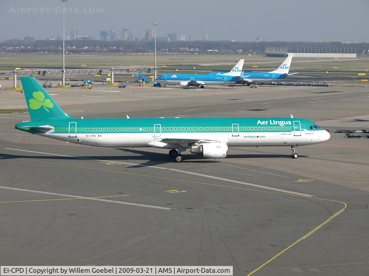 EI-CPD, 1998 Airbus A321-211 C/N 0841, Arrival on Amsterdam airport