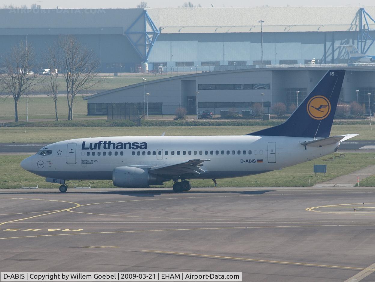 D-ABIS, 1991 Boeing 737-530 C/N 24942, Taxi for take off of the 