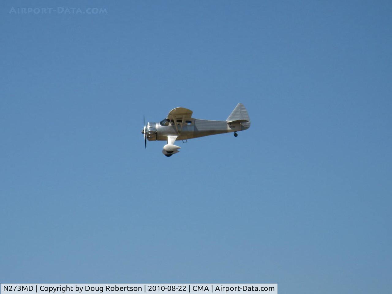 N273MD, 2008 Dickenson Howard DGA-21 (Replicate) C/N 001, 2008 Dickenson HOWARD DGA-21 'Mr. Dickenson', Pratt & Whitney R-1340-57 WASP 600 Hp, high-speed pass