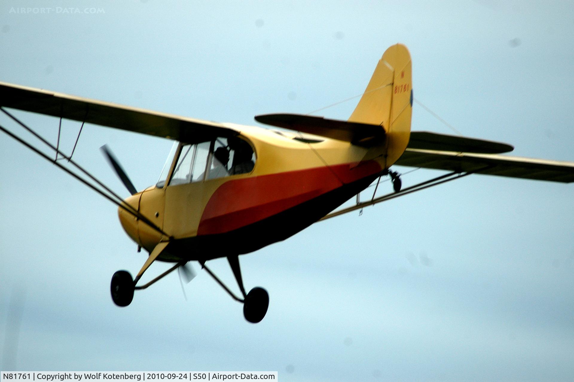 N81761, 1945 Aeronca 7AC Champion C/N 7AC-382, classic lines