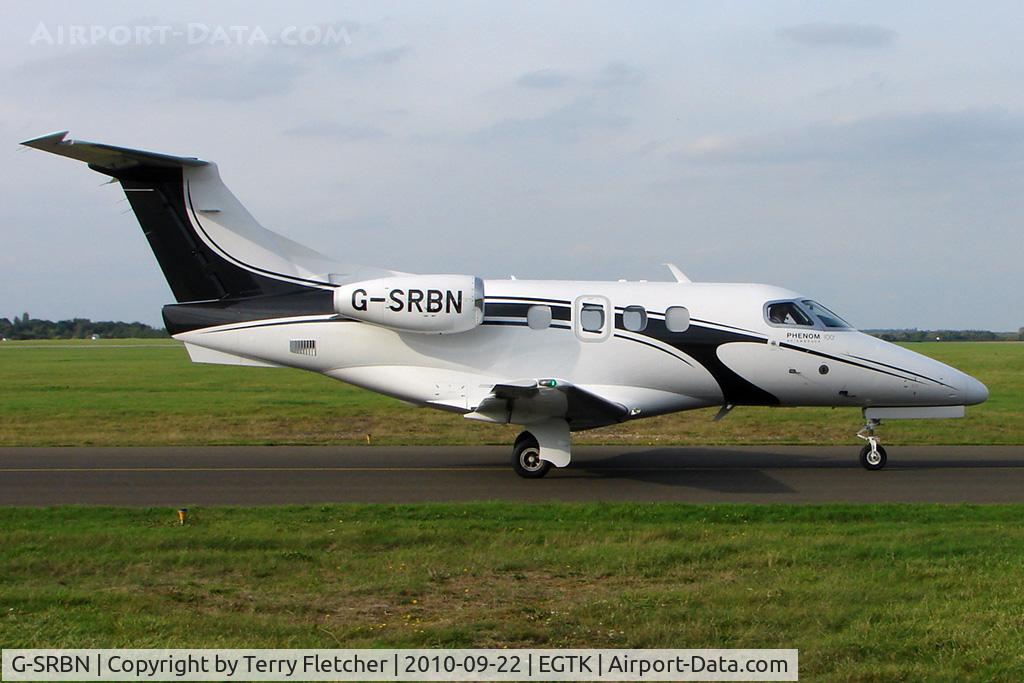 G-SRBN, 2009 Embraer EMB-500 Phenom 100 C/N 50000056, 2009 Embraer EMB-500 Phenom 100, c/n: 50000056 at Kidlington