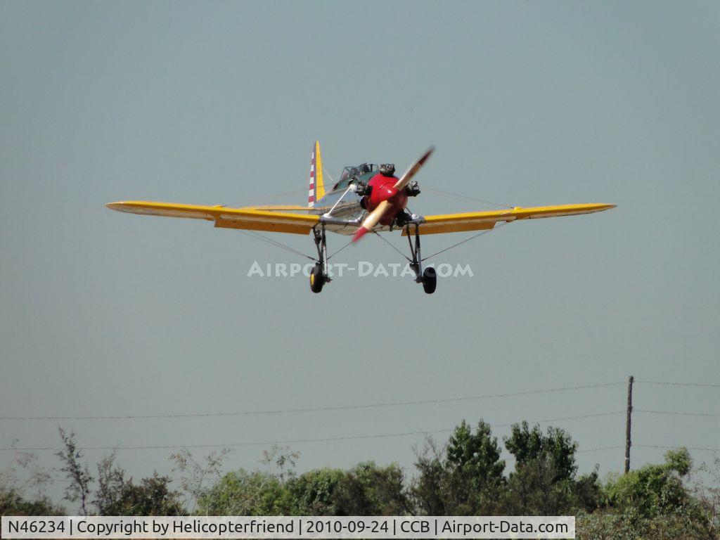N46234, 1941 Ryan Aeronautical ST3KR C/N 1074, On final runway 6