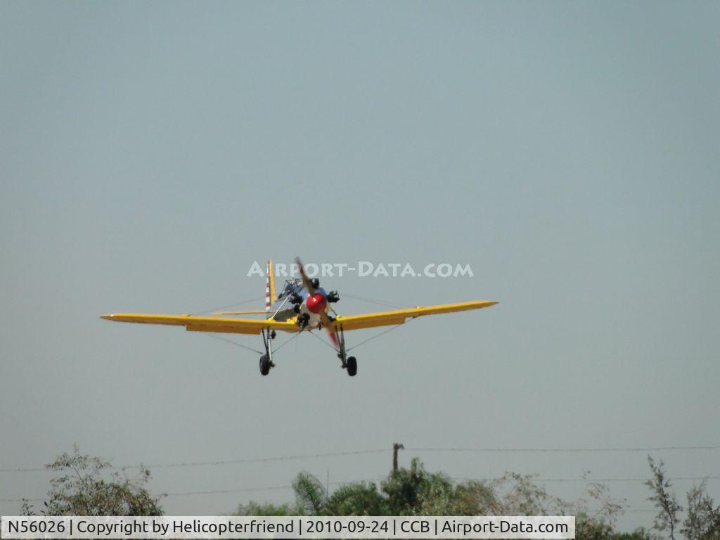 N56026, 1941 Ryan Aeronautical ST3KR C/N 1562, On final to runway 6