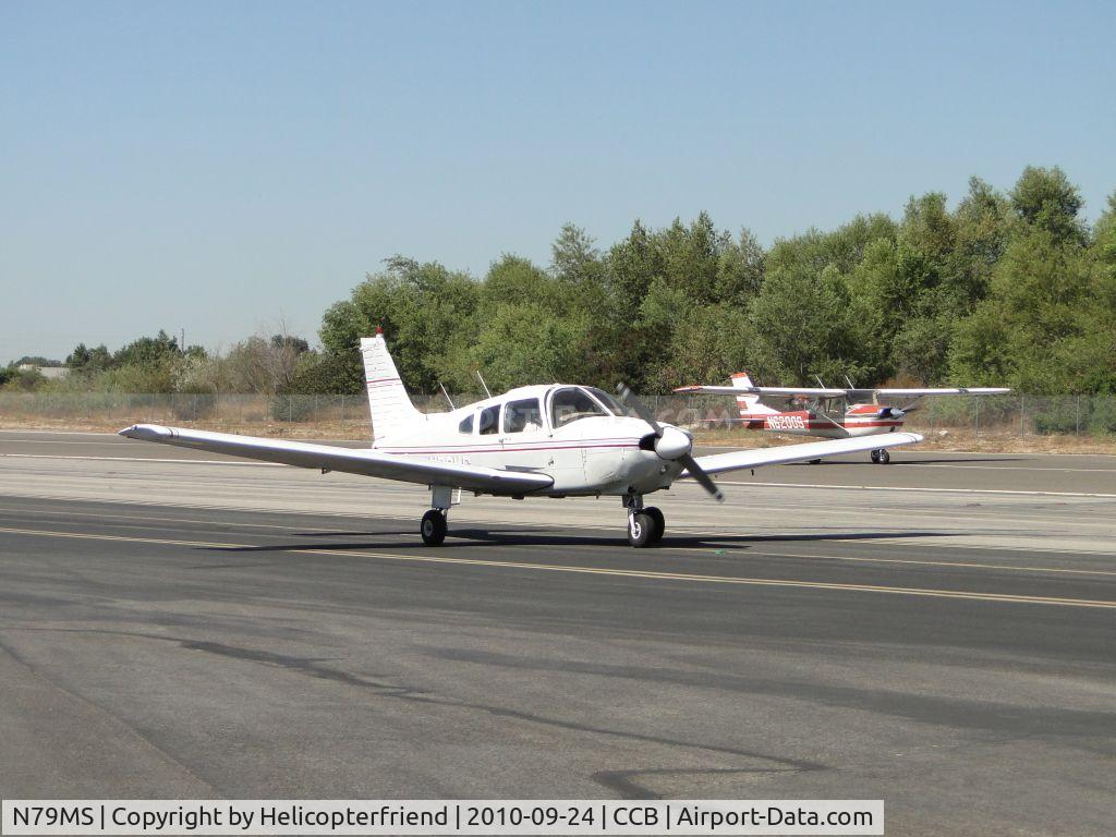 N79MS, 1978 Piper PA-28-181 C/N 28-7990154, Landed on runway 24, taxiing back and later turned around and came back to runway 6 for take off