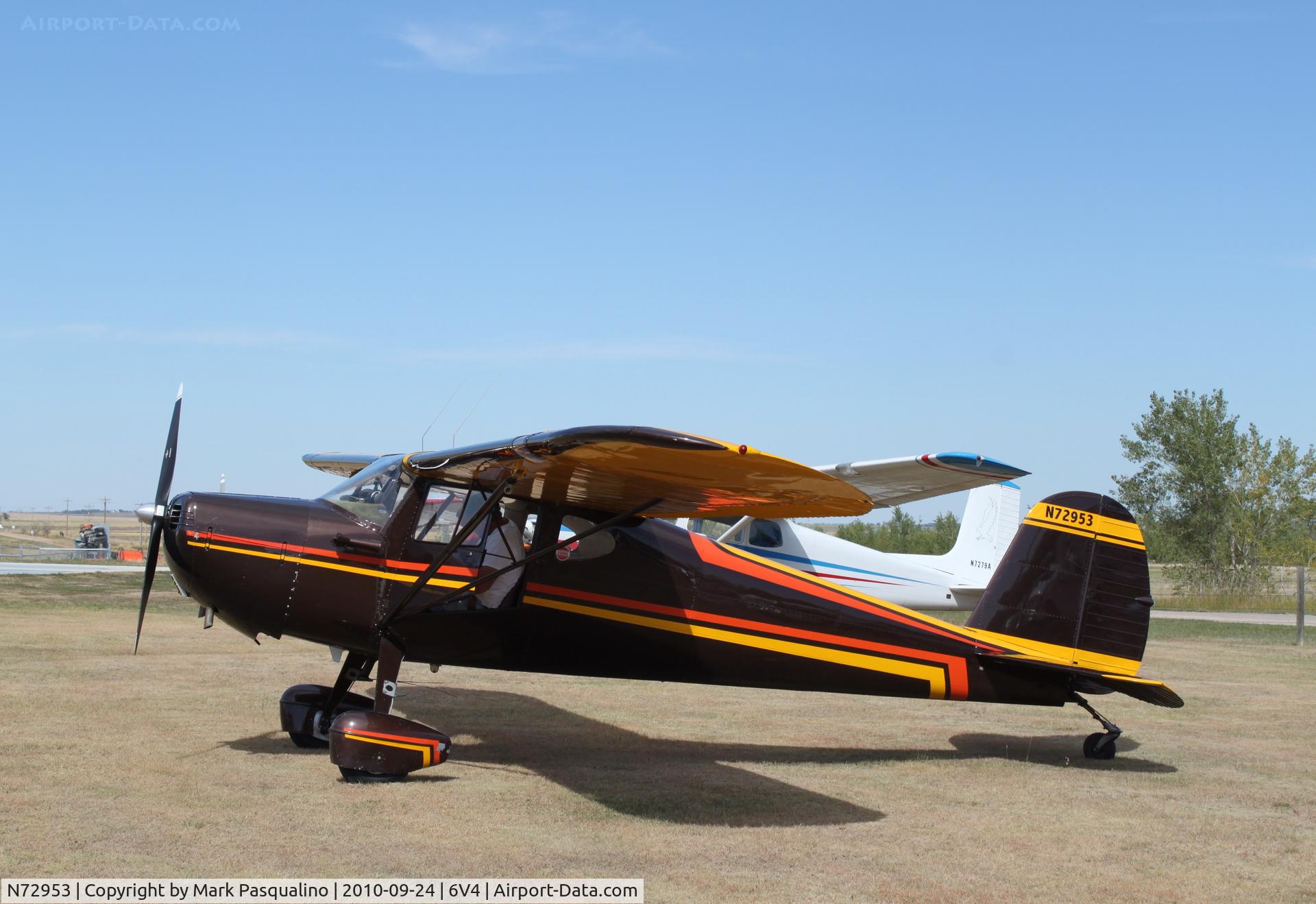 N72953, Cessna 140 C/N 10151, Cessna 140