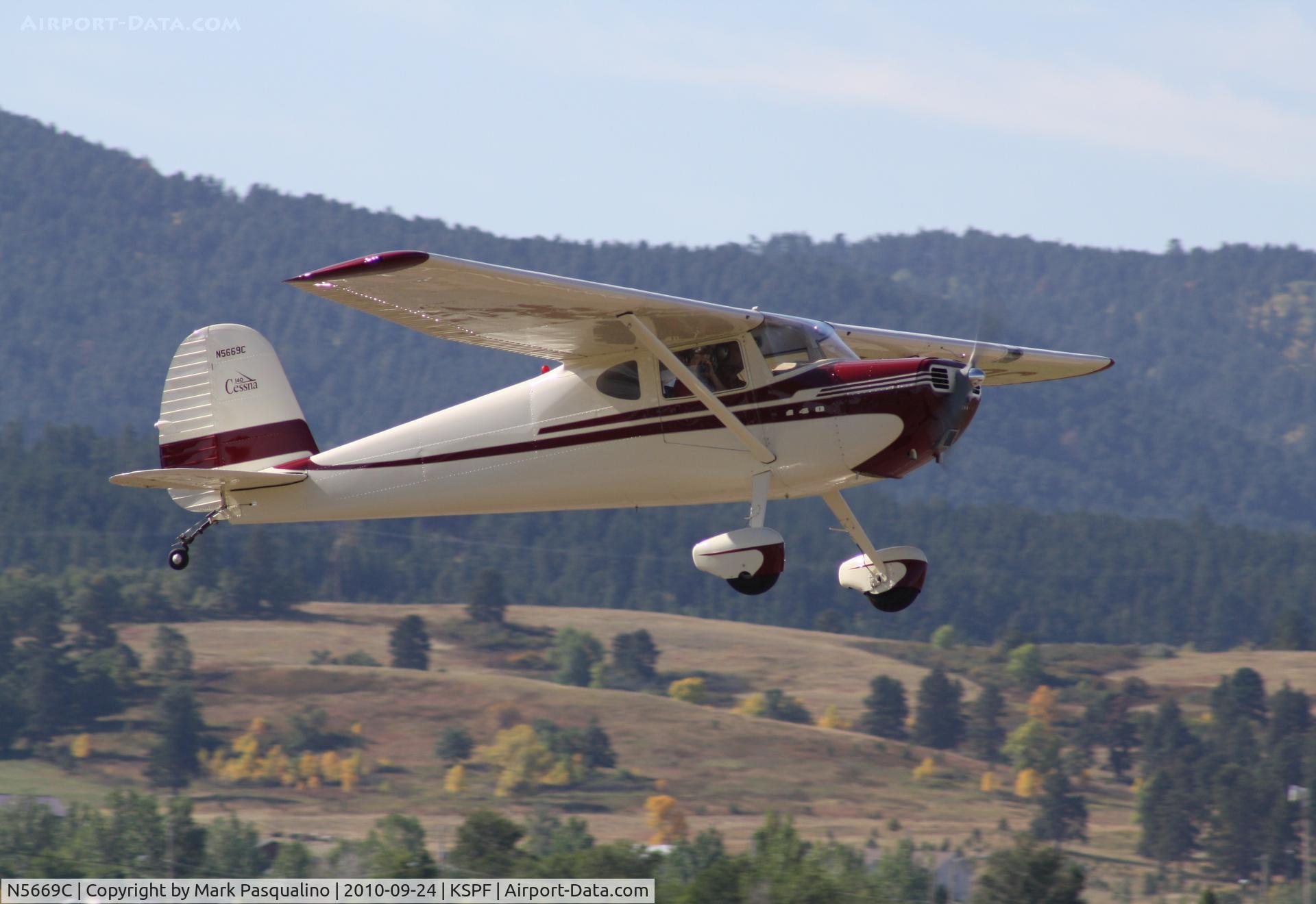 N5669C, 1950 Cessna 140A C/N 15625, Cessna 140A
