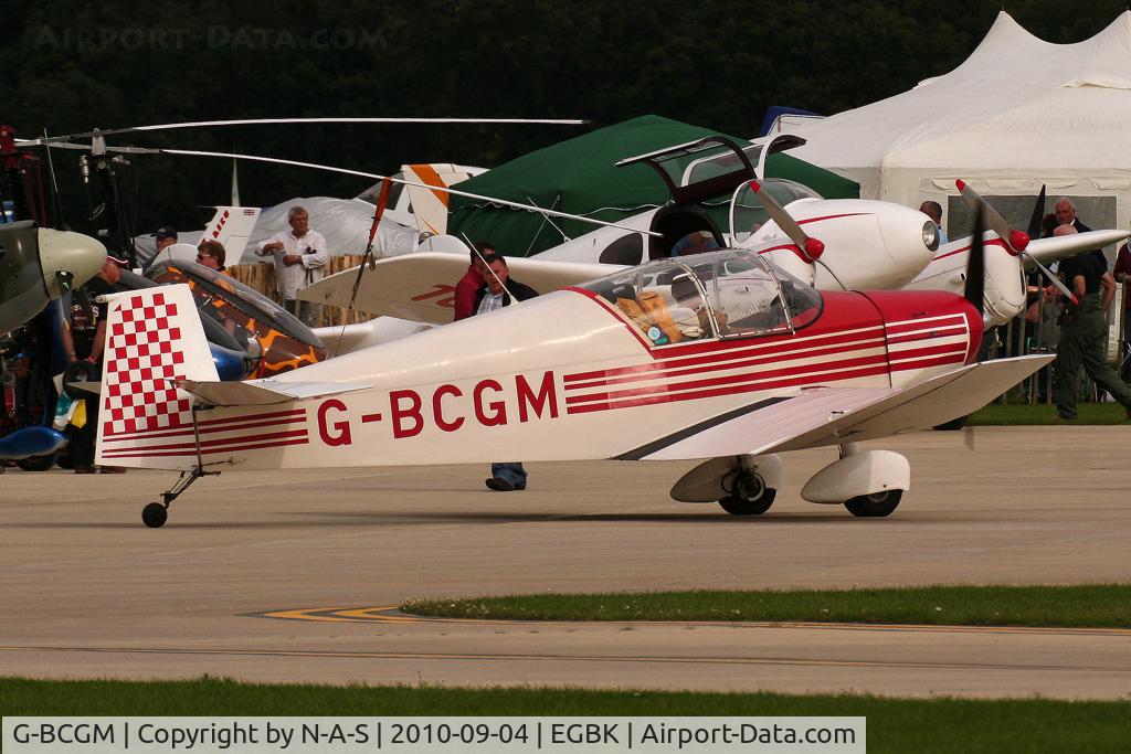 G-BCGM, 1957 Wassmer (Jodel) D-120 Paris Nice C/N 50, LAA Rally 2010