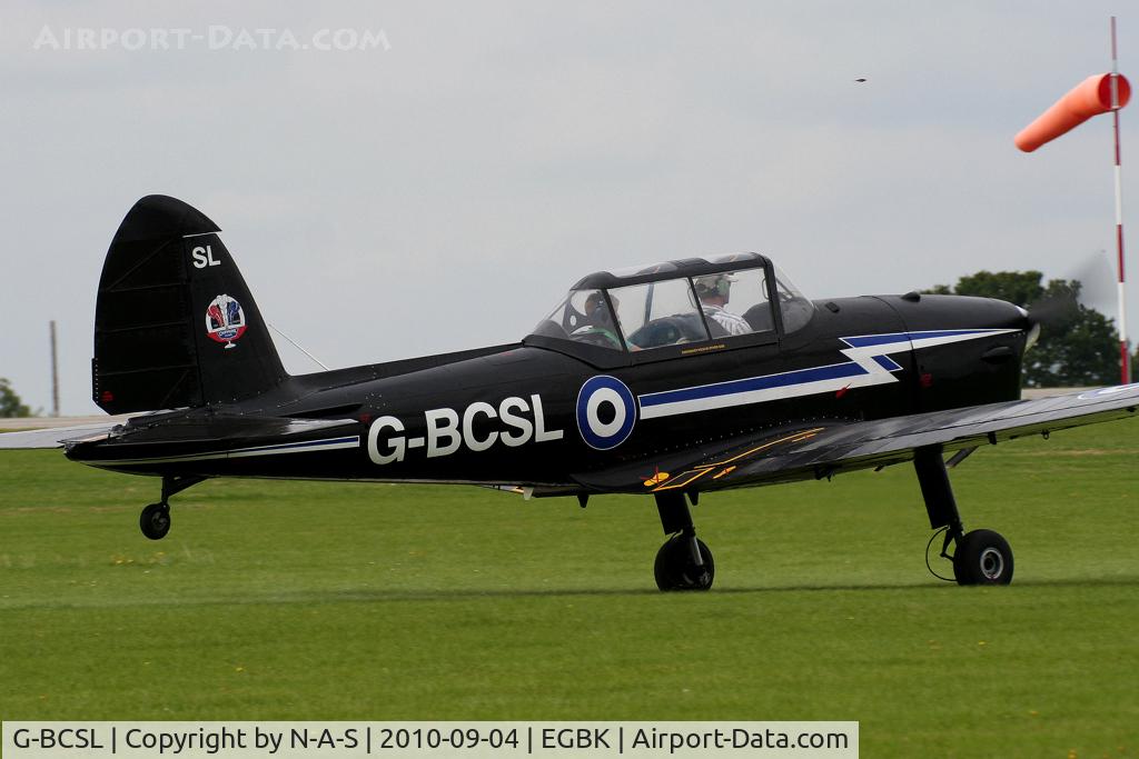 G-BCSL, 1951 De Havilland DHC-1 Chipmunk 22 C/N C1/0524, LAA Rally 2010