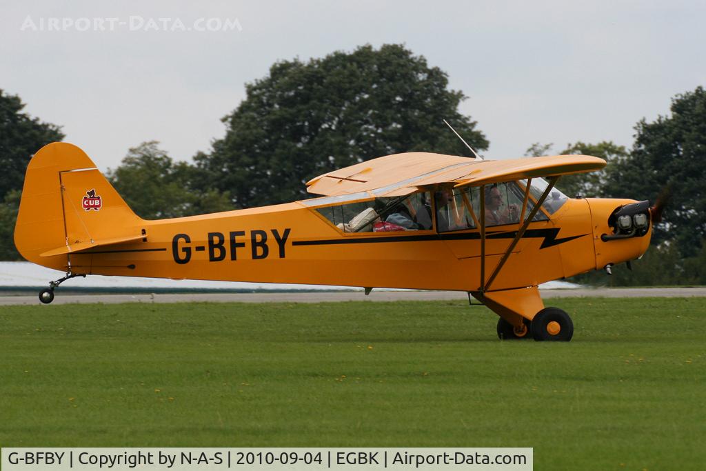G-BFBY, 1944 Piper L-4H Grasshopper (J3C-65D) C/N 10998, LAA Rally 2010