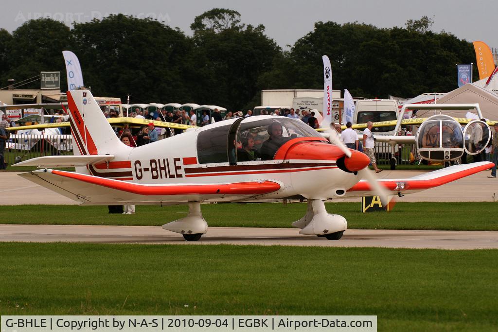 G-BHLE, 1980 Robin DR-400-180 Regent Regent C/N 1466, LAA Rally 2010