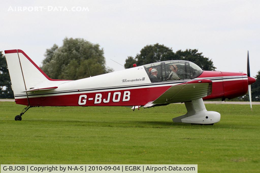 G-BJOB, 1964 SAN Jodel D-140C Mousquetaire III C/N 118, LAA Rally 2010