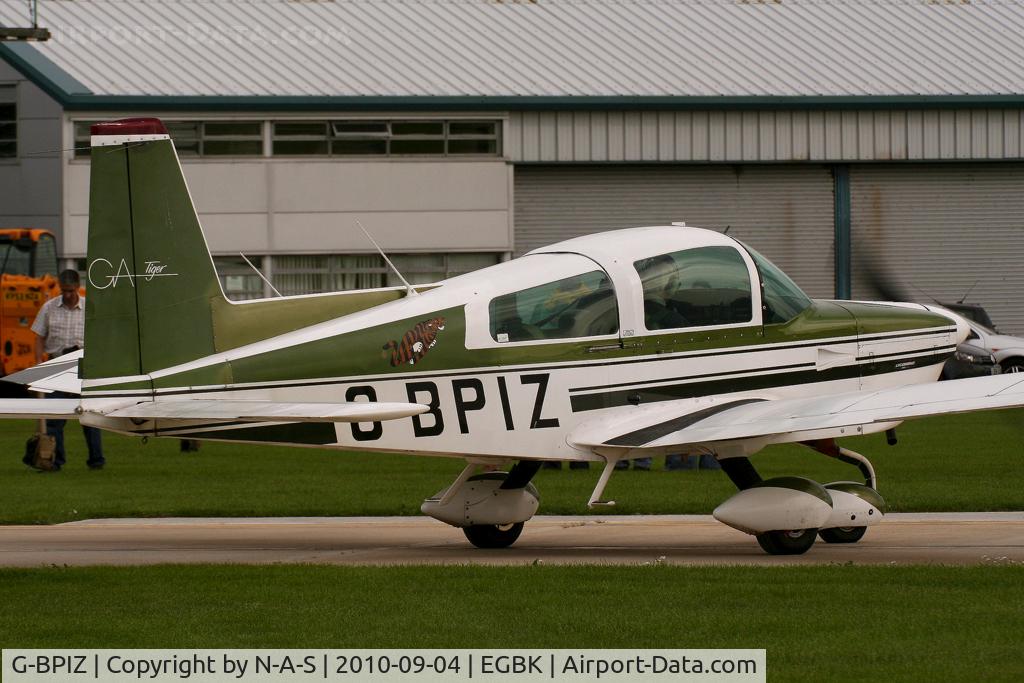 G-BPIZ, 1979 Gulfstream American AA-5B Tiger C/N AA5B-1154, LAA Rally 2010