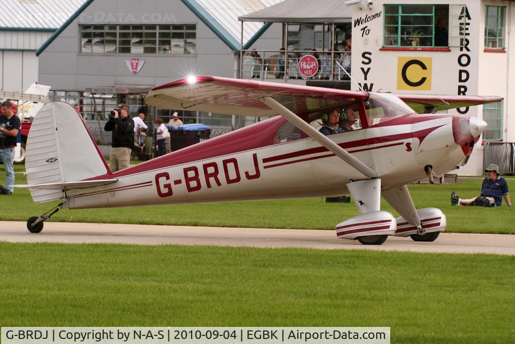 G-BRDJ, 1946 Luscombe 8F Silvaire C/N 3411, LAA Rally 2010
