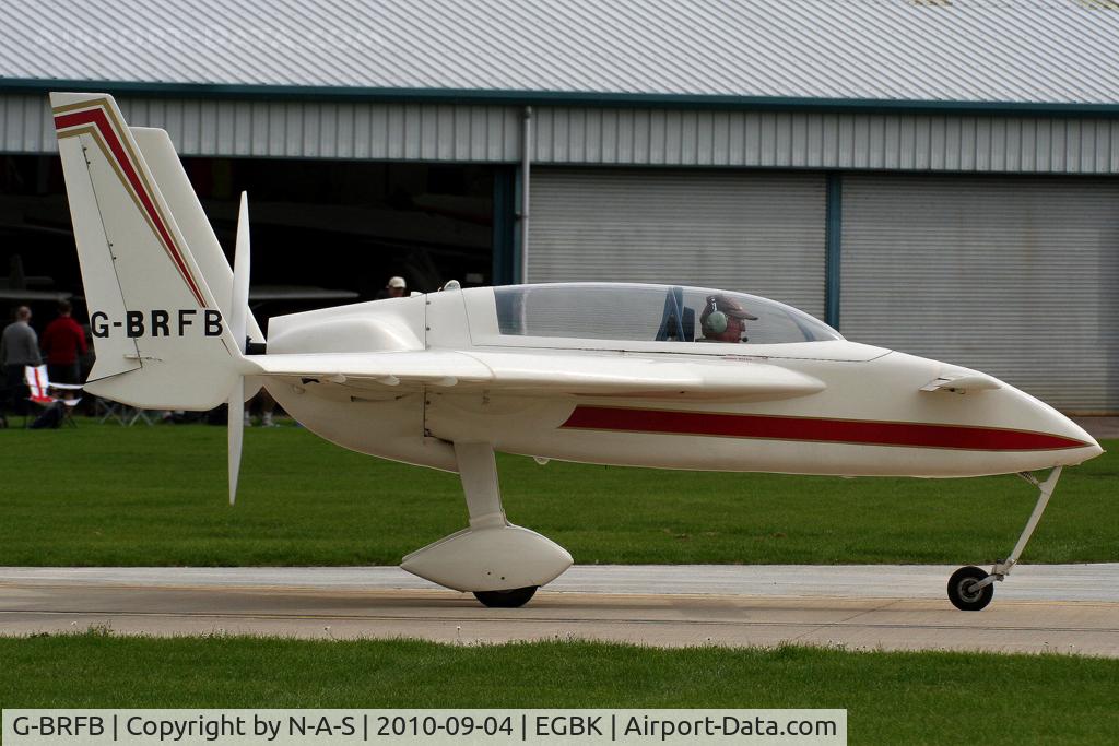 G-BRFB, 1989 Rutan Long-EZ C/N PFA 074A-10646, LAA Rally 2010