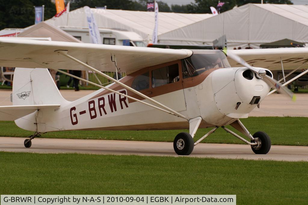 G-BRWR, 1946 Aeronca 11AC Chief Chief C/N 11AC-1319, LAA Rally 2010