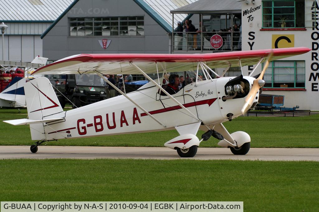 G-BUAA, 1989 Corben Baby Ace Model D C/N 561, LAA Rally 2010