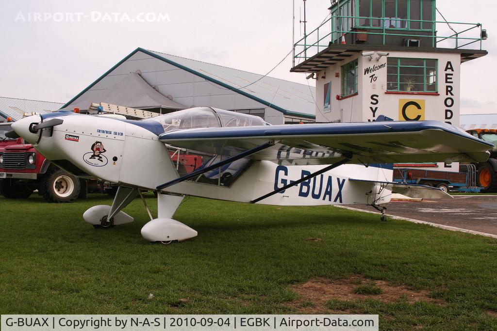 G-BUAX, 1993 Rans S-10 Sakota C/N PFA 194-11848, LAA Rally 2010