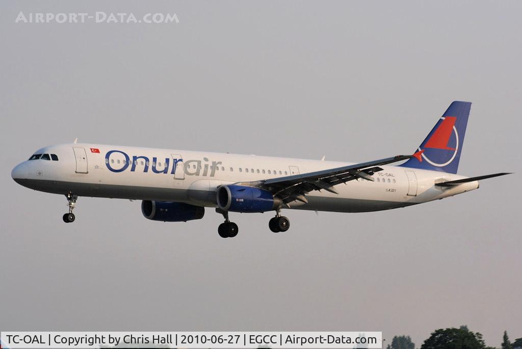 TC-OAL, 1999 Airbus A321-231 C/N 1004, Onur Air