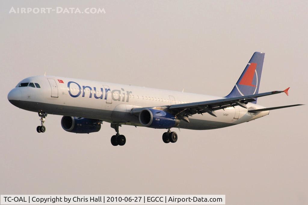 TC-OAL, 1999 Airbus A321-231 C/N 1004, Onur Air
