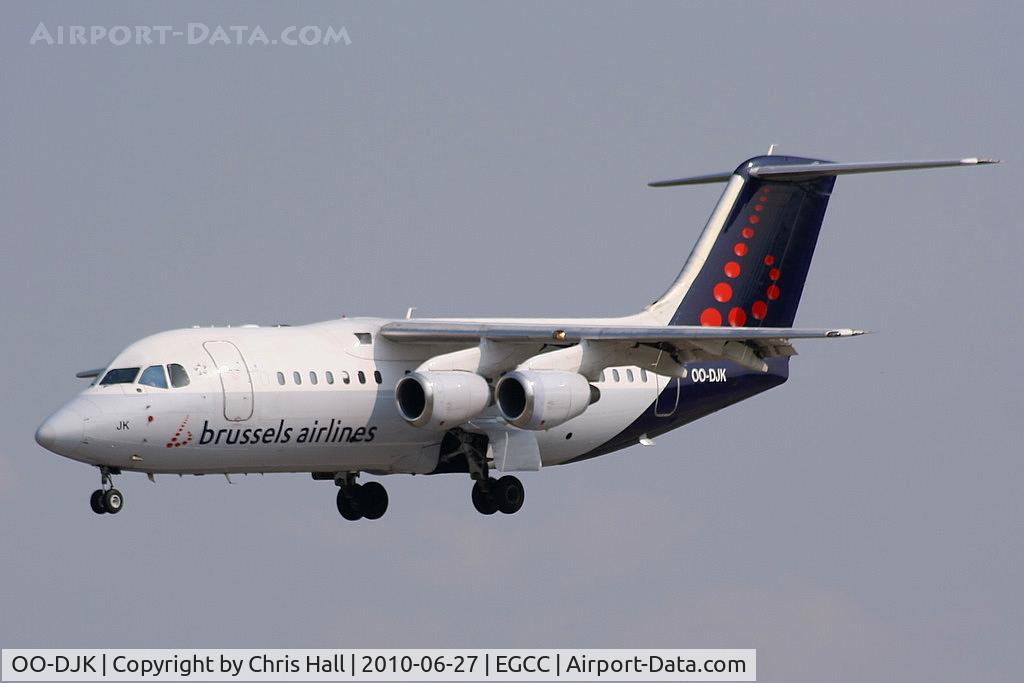 OO-DJK, 1995 British Aerospace Avro 146-RJ85 C/N E.2271, Brussels Airlines