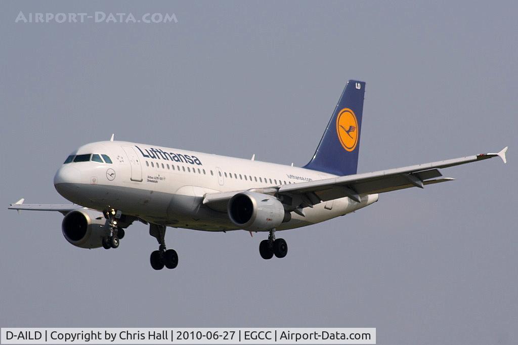 D-AILD, 1996 Airbus A319-114 C/N 623, Lufthansa