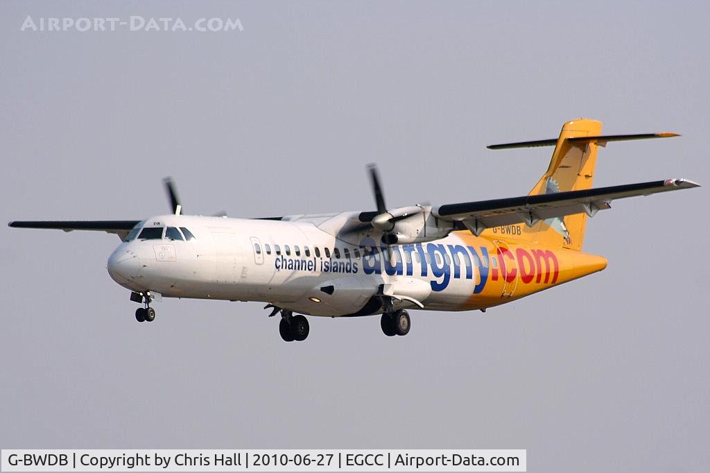 G-BWDB, 1995 ATR 72-202 C/N 449, Aurigny Air Services