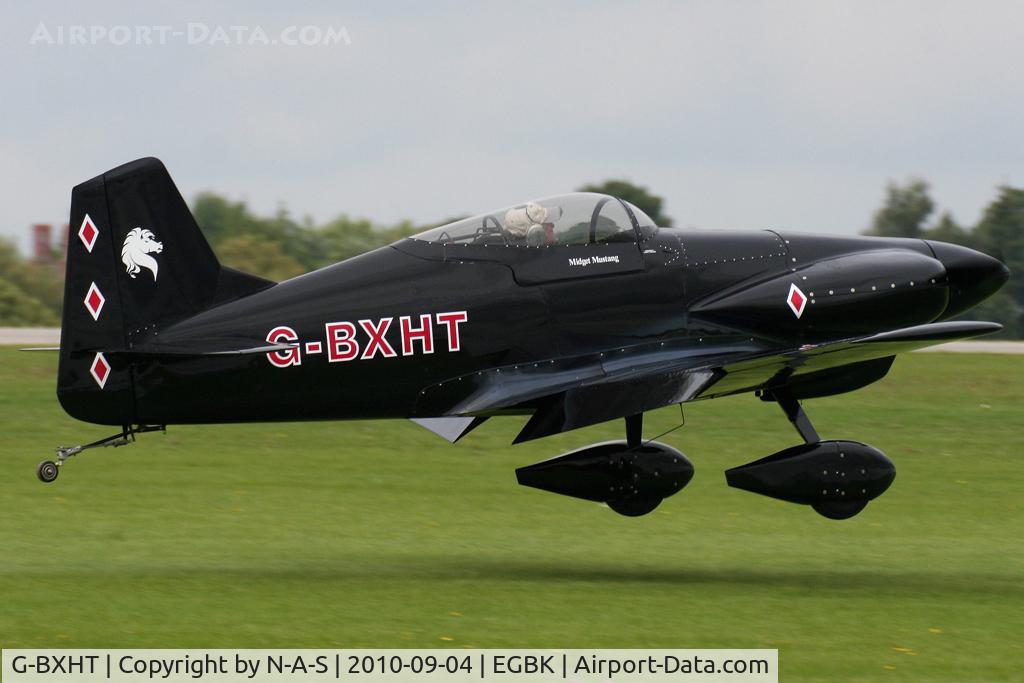 G-BXHT, 2005 Mustang Aeronautics Midget Mustang MM-1 C/N PFA 168-13077, LAA Rally 2010