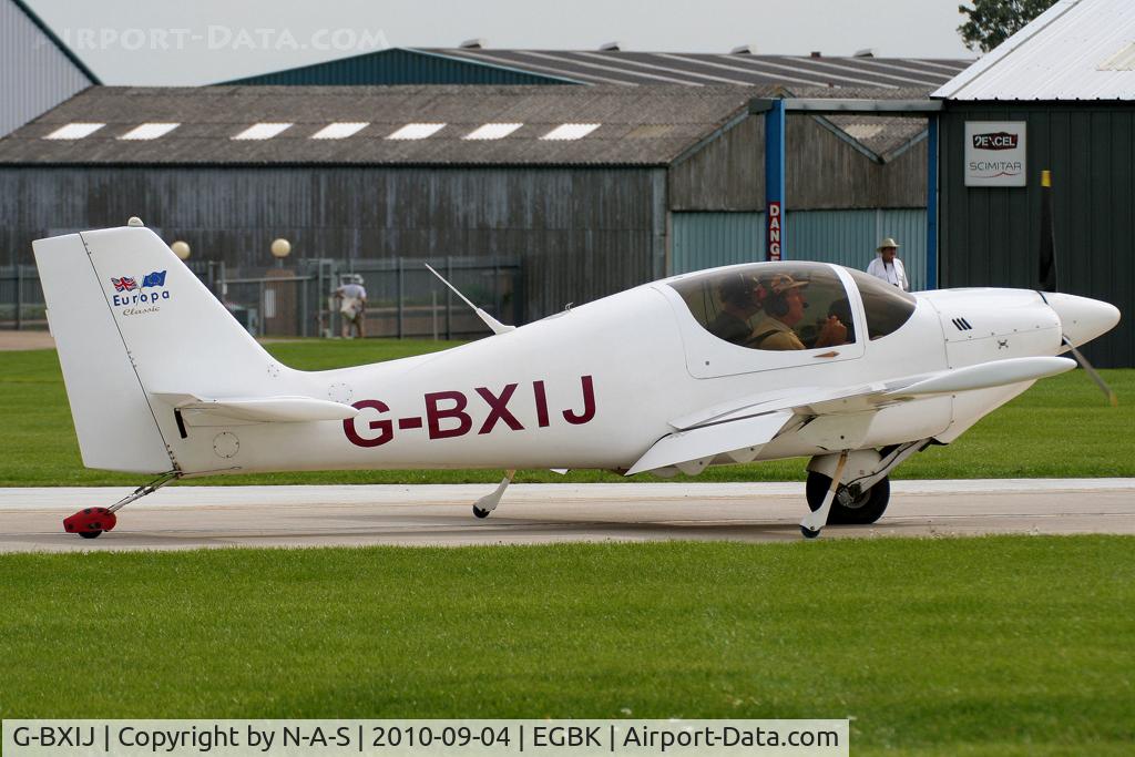 G-BXIJ, 1997 Europa Monowheel C/N PFA 247-12698, LAA Rally 2010