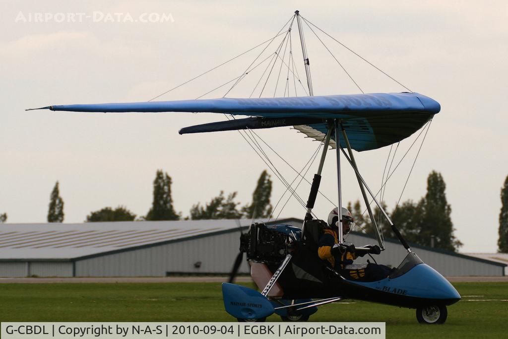 G-CBDL, 2001 Mainair Blade C/N 1292-0701-7-W1087, LAA Rally 2010