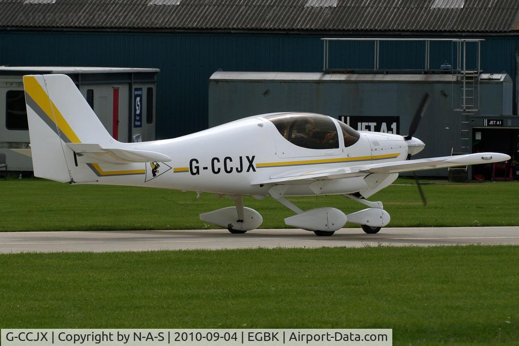 G-CCJX, 2006 Europa XS Tri-Gear C/N PFA 247-13727, LAA Rally 2010