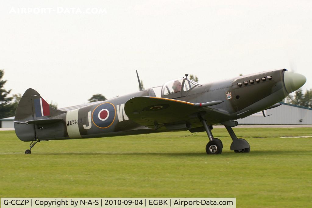 G-CCZP, 2005 Supermarine Aircraft Spitfire Mk.26 C/N PFA 324-14062, LAA Rally 2010