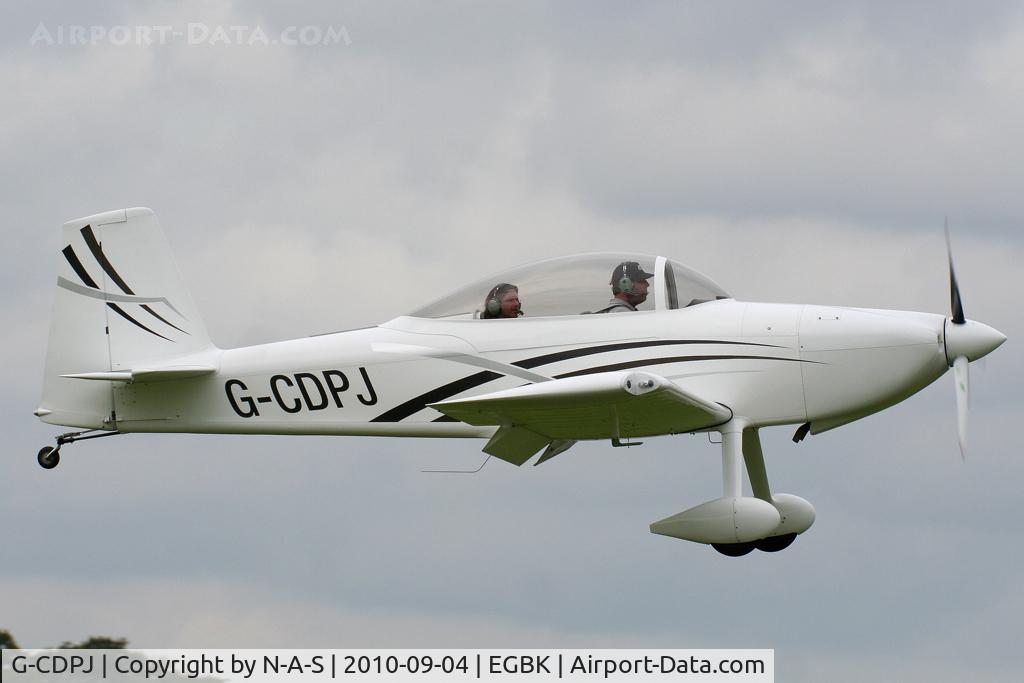 G-CDPJ, 2006 Vans RV-8 C/N PFA 303-13295, LAA Rally 2010