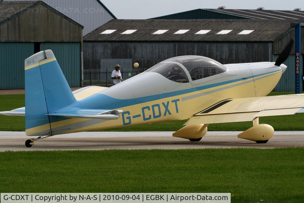 G-CDXT, 2006 Van's RV-9 C/N PFA 320-14376, LAA Rally 2010