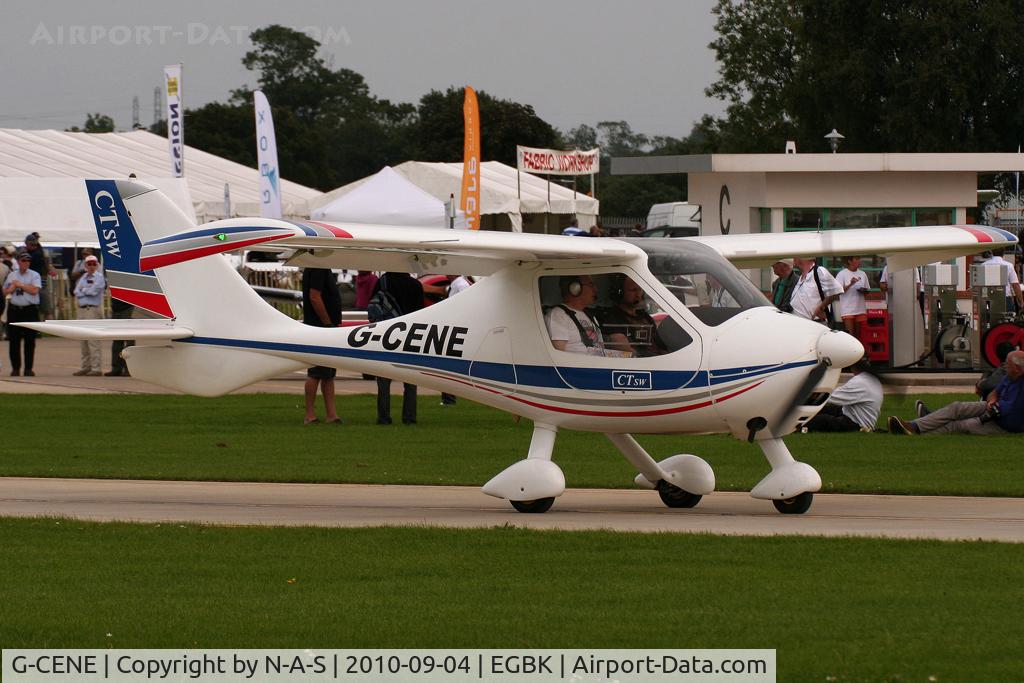 G-CENE, 2007 Flight Design CTSW C/N 8273, LAA Rally 2010