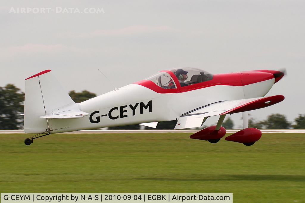 G-CEYM, 2007 Vans RV-6 C/N PFA 181A-14595, LAA Rally 2010