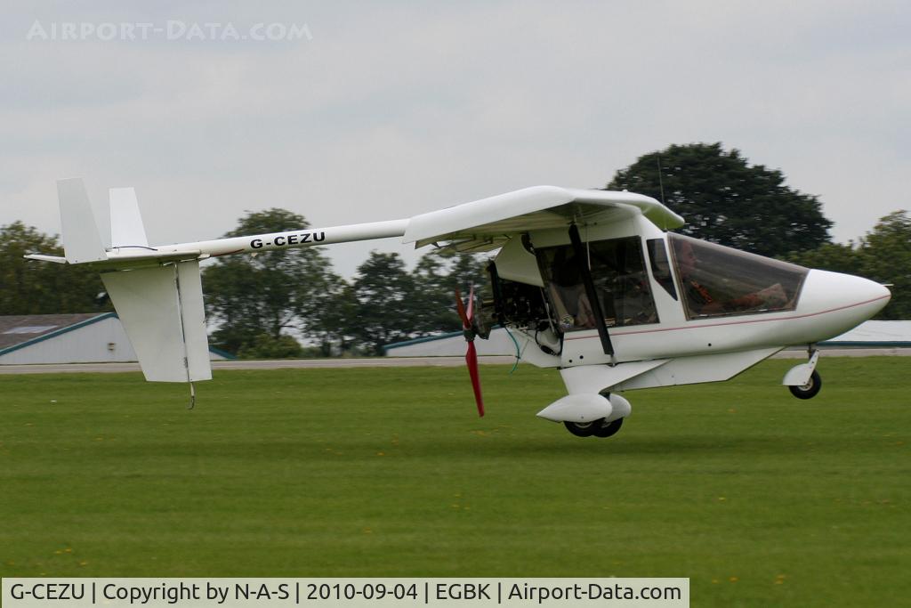 G-CEZU, CFM Streak Shadow SA C/N PFA 206-13597, LAA Rally 2010