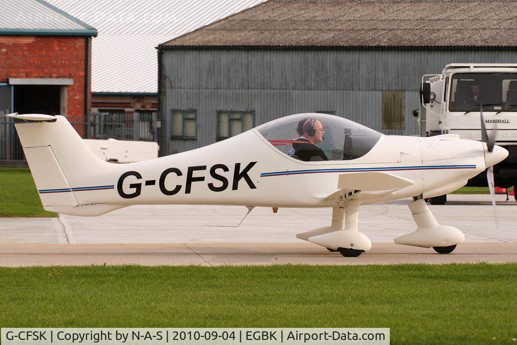 G-CFSK, 2009 Dyn'Aero MCR-01 C/N PFA 301-14704, LAA Rally 2010